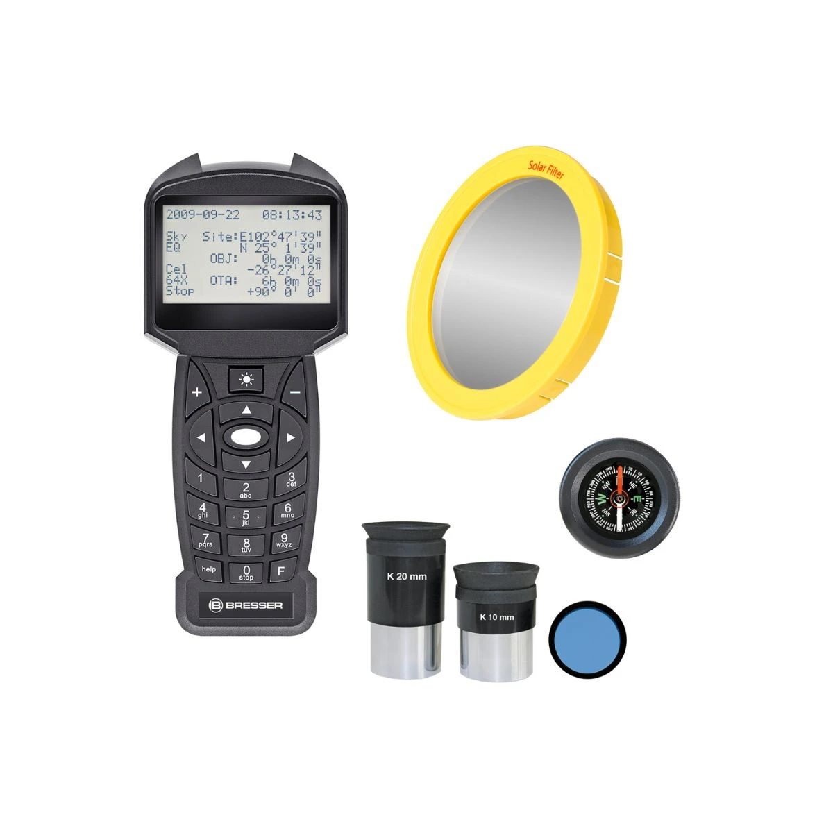 Lunette Astronomique Bresser Automatik 80/400 + GoTo + Kit Débutant – Image 4