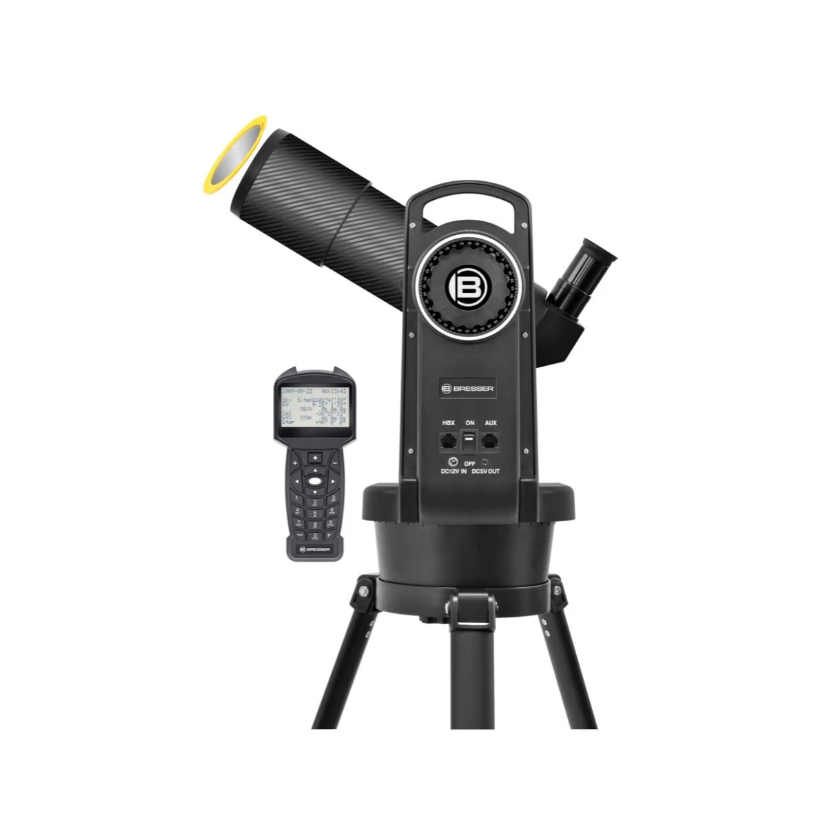 Lunette Astronomique Bresser Automatik 80/400 + GoTo + Kit Débutant