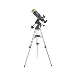 Bresser Lunette Astronomique Polaris 102/460 EQ3 - Carbon Design + Filtre Solaire