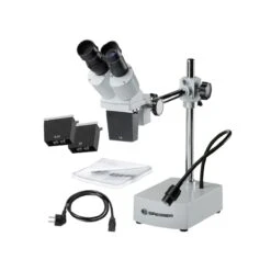 Microscope LED à Lumière Incidente 5x 20x BRESSER Biorit ICD +CS