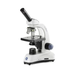 Microscope Monoculaire EcoBlue - Platine à Valets - 4x/10x/40x