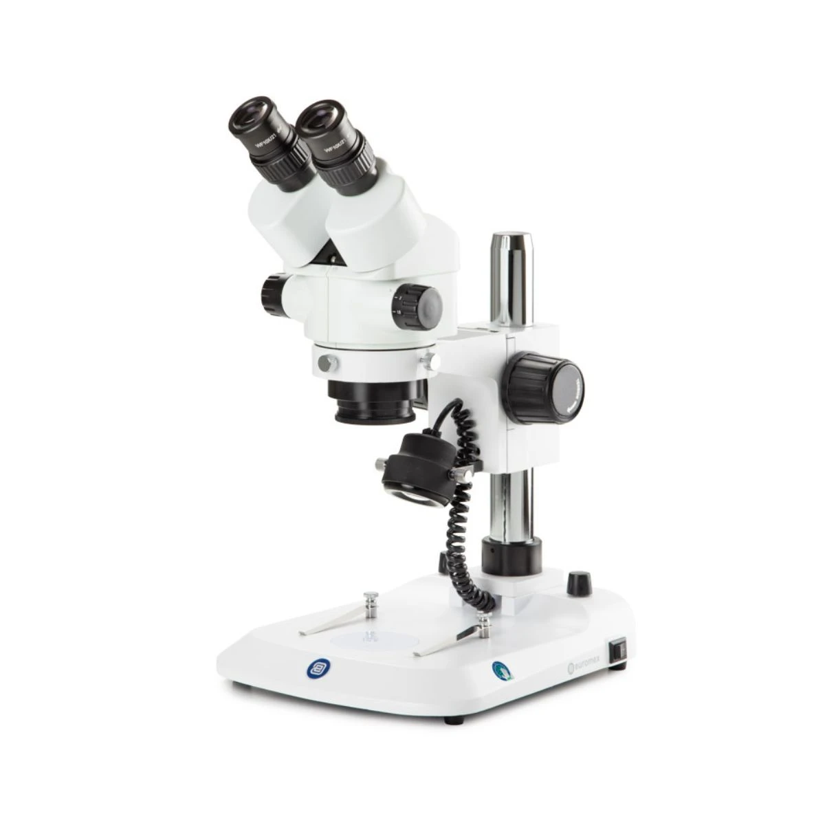 Stéréomicroscope Binoculaire StereoBlue - 0,7x à 4,5x - Statif à Colonne