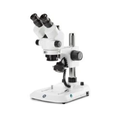 Stéréomicroscope Trinoculaire StereoBlue - 0,7x à 4,5x - Statif à Colonne