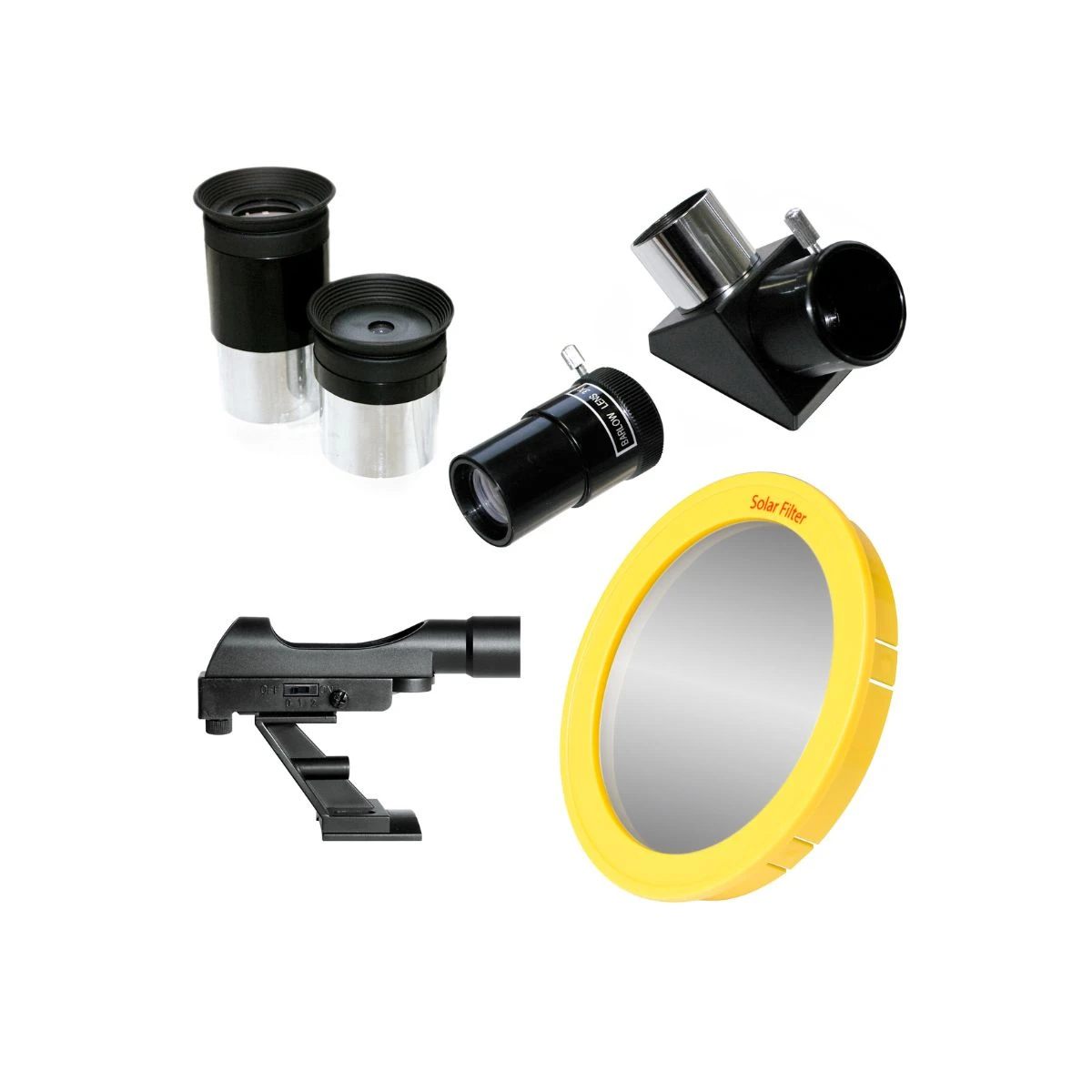 Télescope Bresser Polaris-II 70/900 EQ3 + Adaptateur Smartphone + Filtre Solaire – Image 4