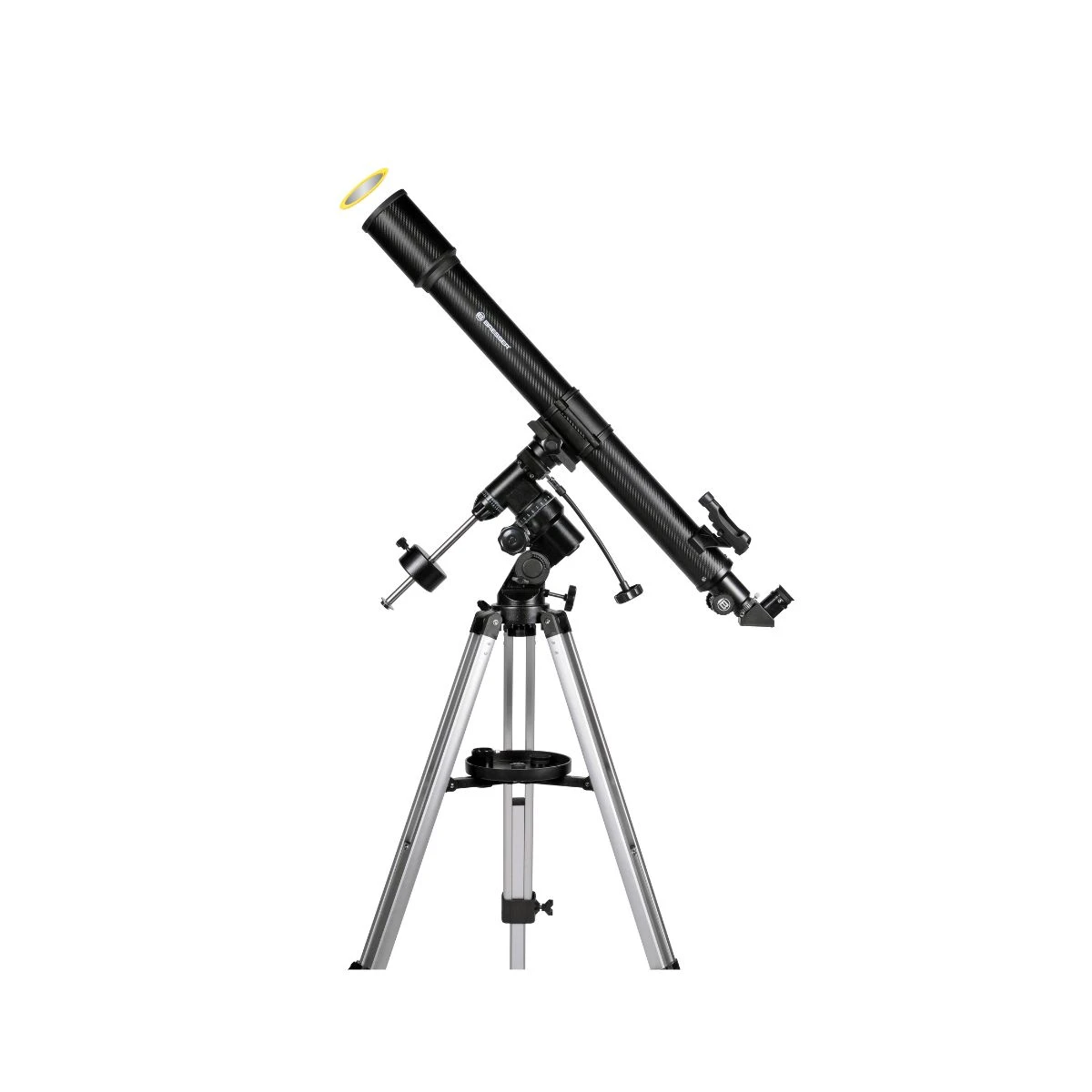 Télescope Bresser Polaris-II 70/900 EQ3 + Adaptateur Smartphone + Filtre Solaire