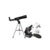 Bresser Télescope Compact + Microscope Et Support De Smartphone